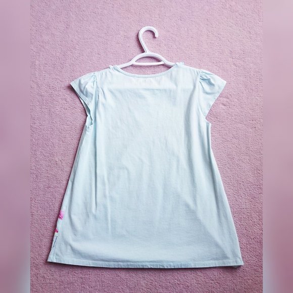 Uniqlo x Ladurée - Pastel Blue Short Sleeve Top - Picture 2 of 5